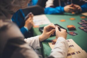 Pokerbord - spela på casino